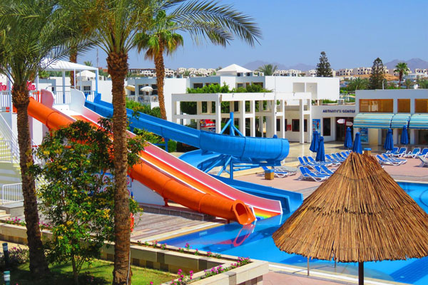 Фото аквапарк отеля Maritim Jolie Ville Resort Casino для отдыха с детьми зимой, Шарм