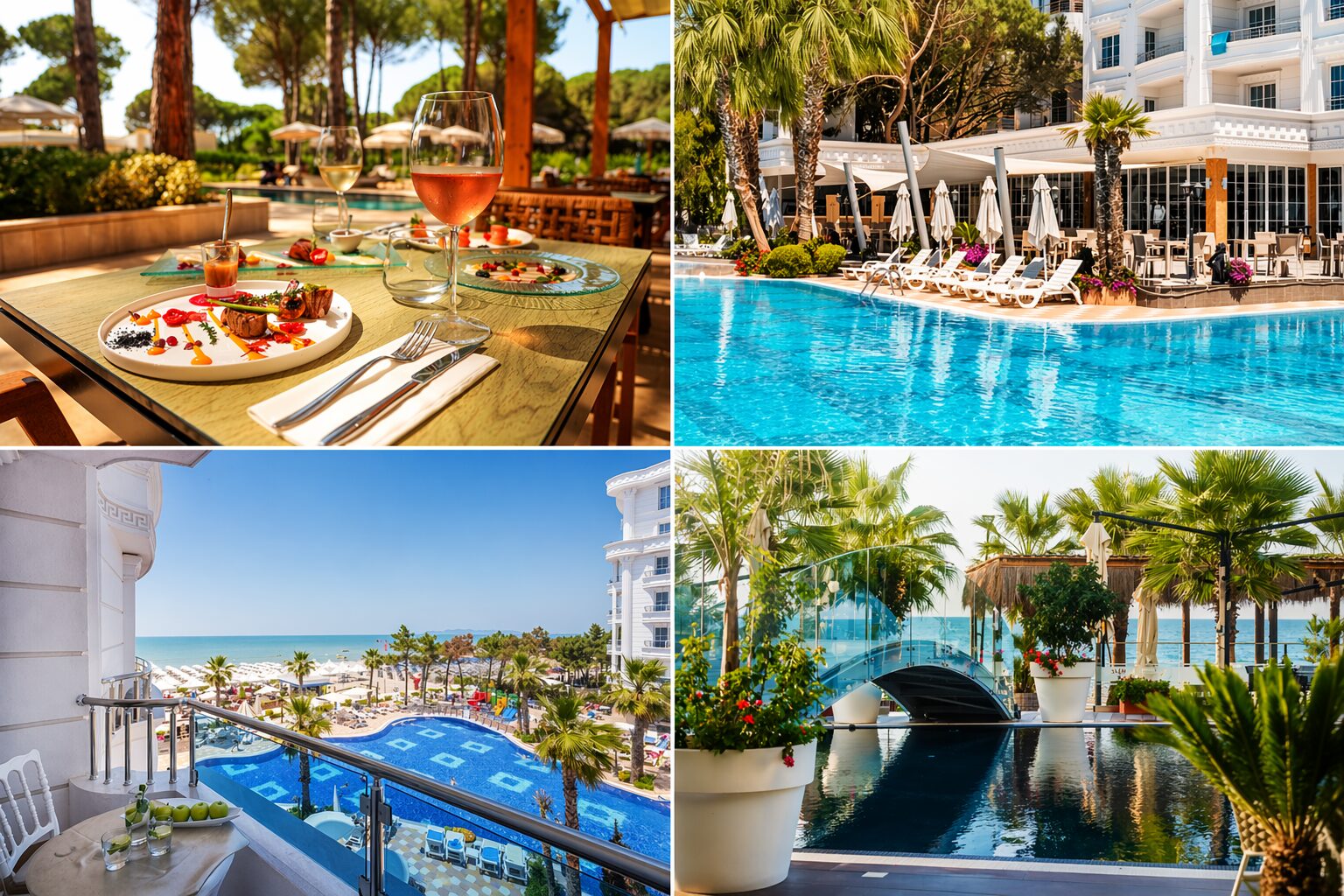 Відпочинок all inclusive в Албанії — готелі біля моря з басейнами, терасами та рестораном